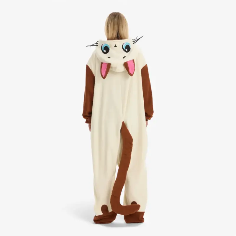 white cat onesie