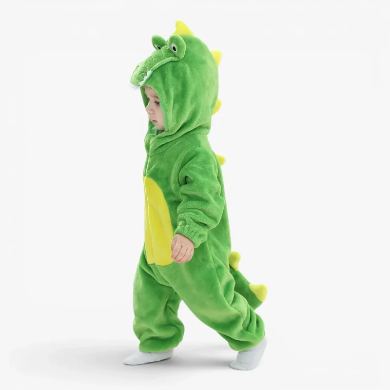 Baby gator fleece pajamas