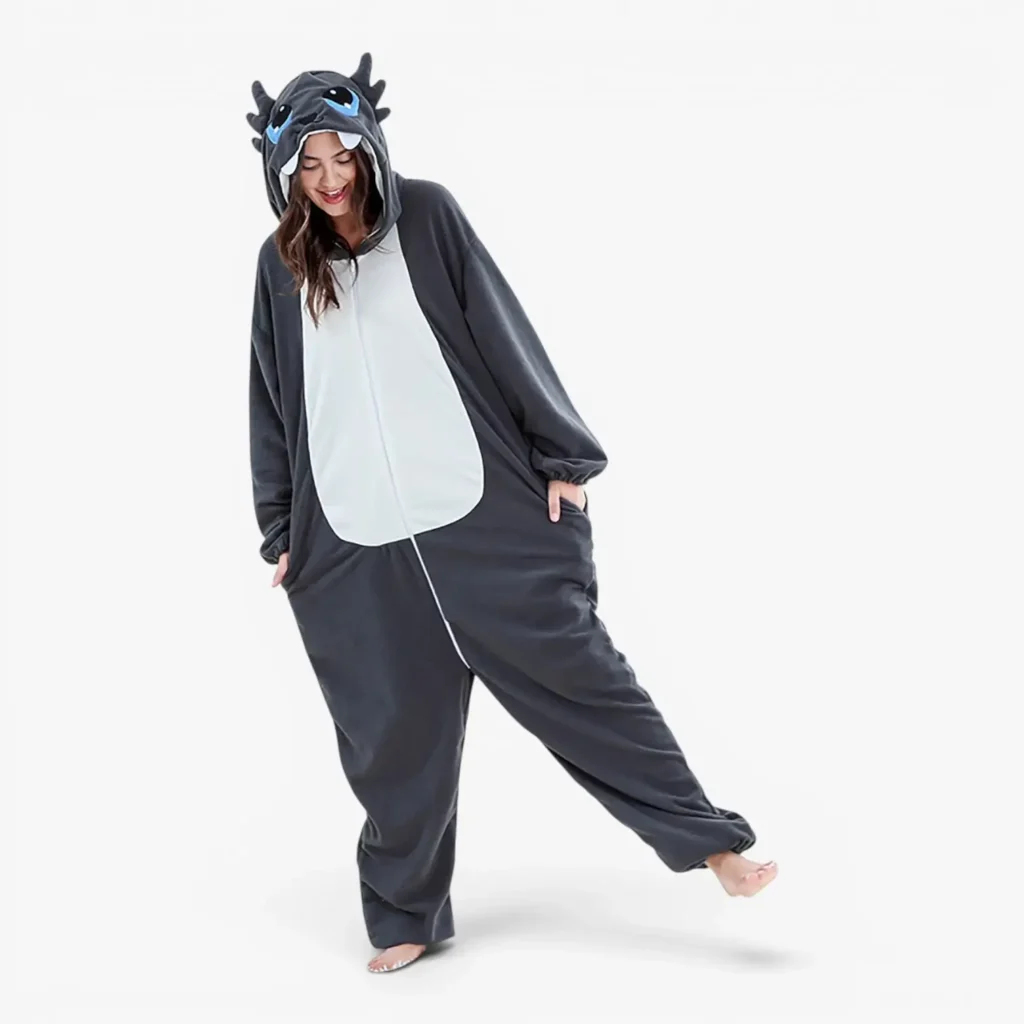 Grey Dragon Onesie