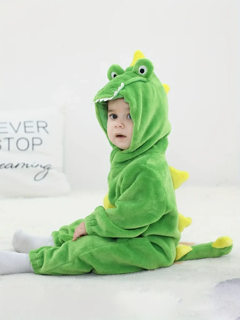 Toddler crocodile kigurumi