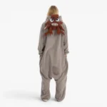 adult onesie moose