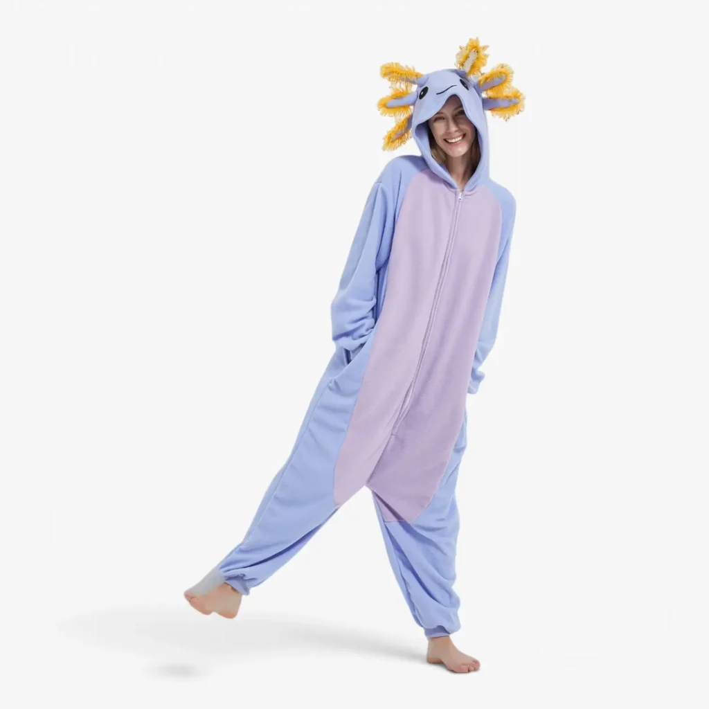 axolotl kigurumi purple