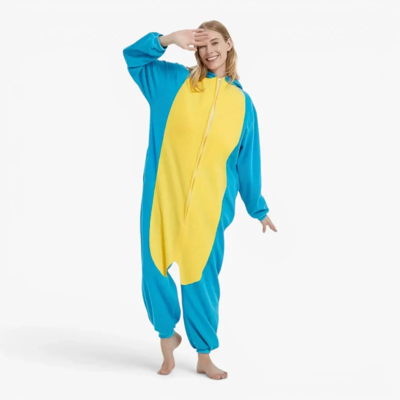 axolotl onesie pajamas