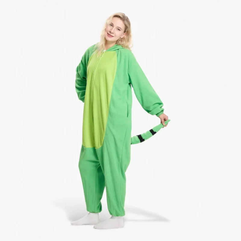chameleon onesie adult