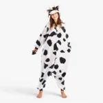 cow pajama onesie