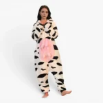 cow print onesie