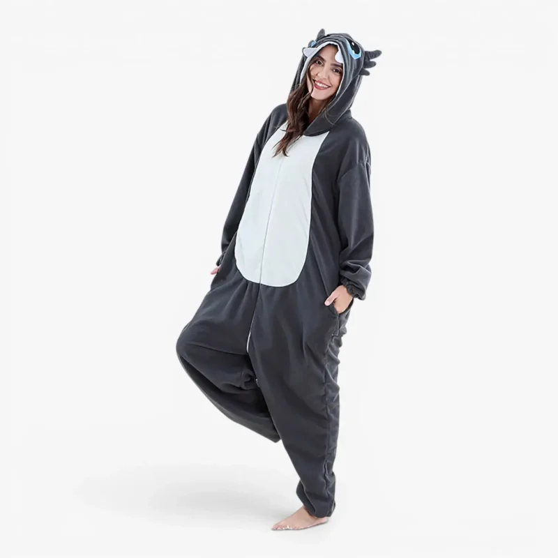 grey dragon pajamas