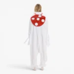 hooded mushroom onesie