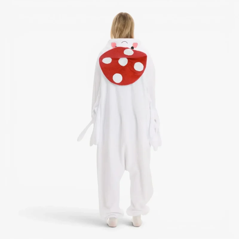 hooded mushroom onesie