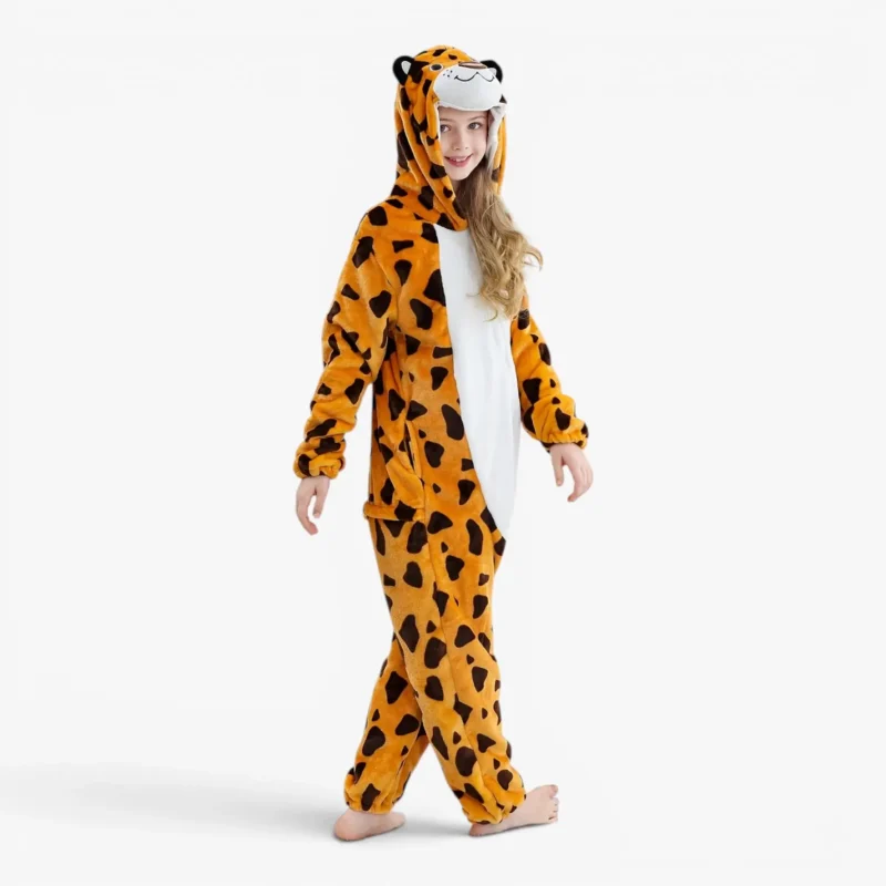 kids leopard onesie