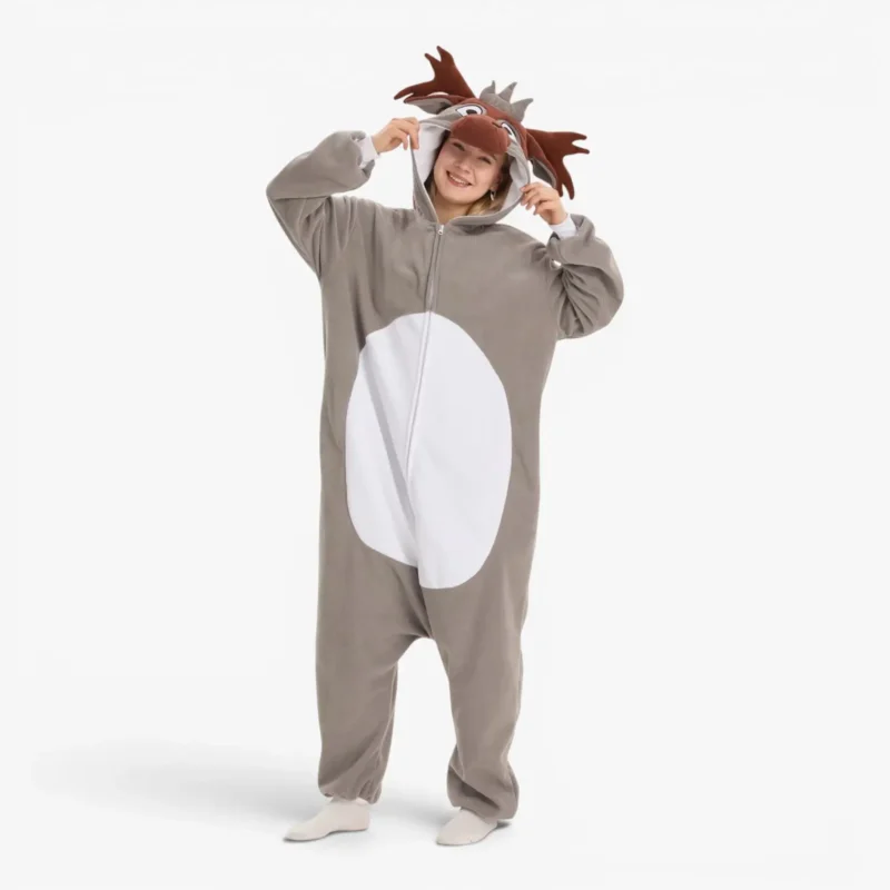 moose onesie for adults