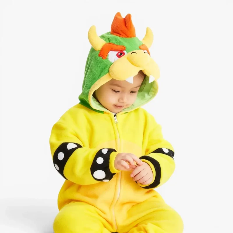 baby bowser pajamas