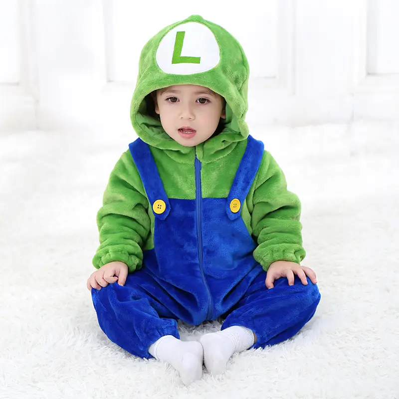 baby luigi onesie