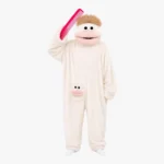 cream snuggle onesie