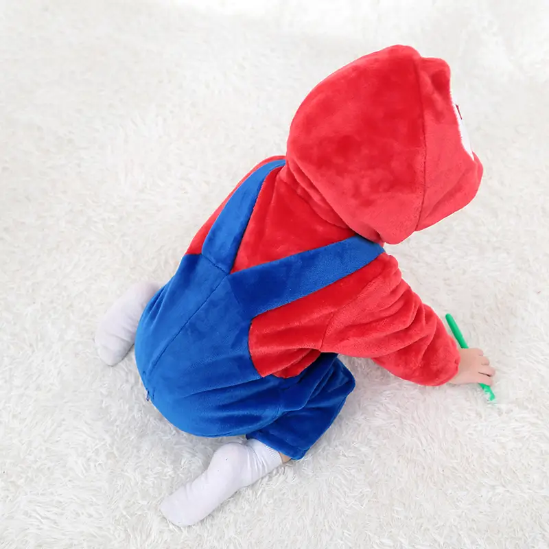 mario baby pajamas