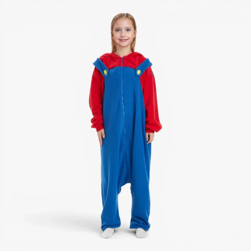 mario kigurumi kids