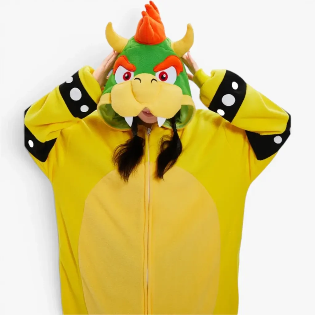 super mario bowser onesie