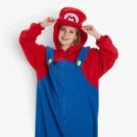 super mario onesie adult