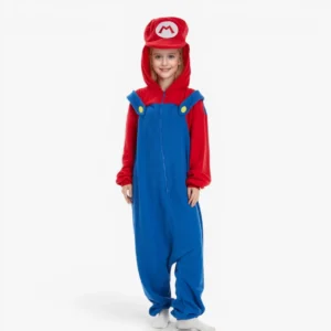 super mario onesie kids