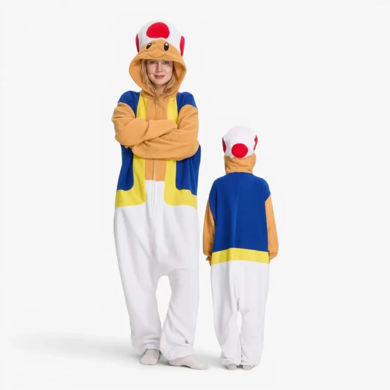 super mario toad onesie