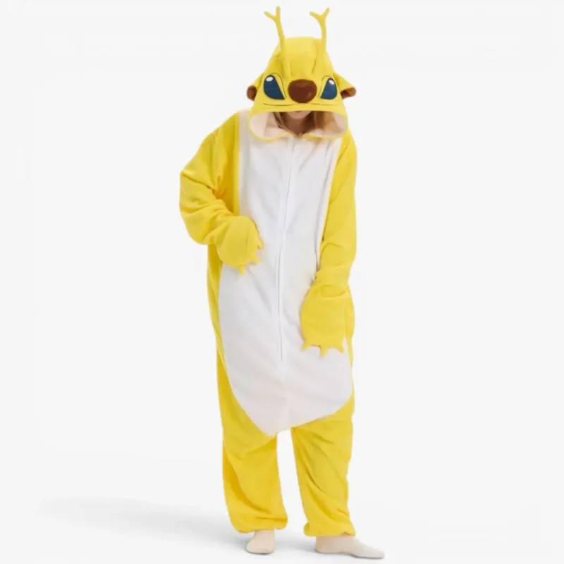 yellow stitch onesie