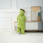 green baby silly onesie