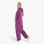 purple teletubby onesie costume adult